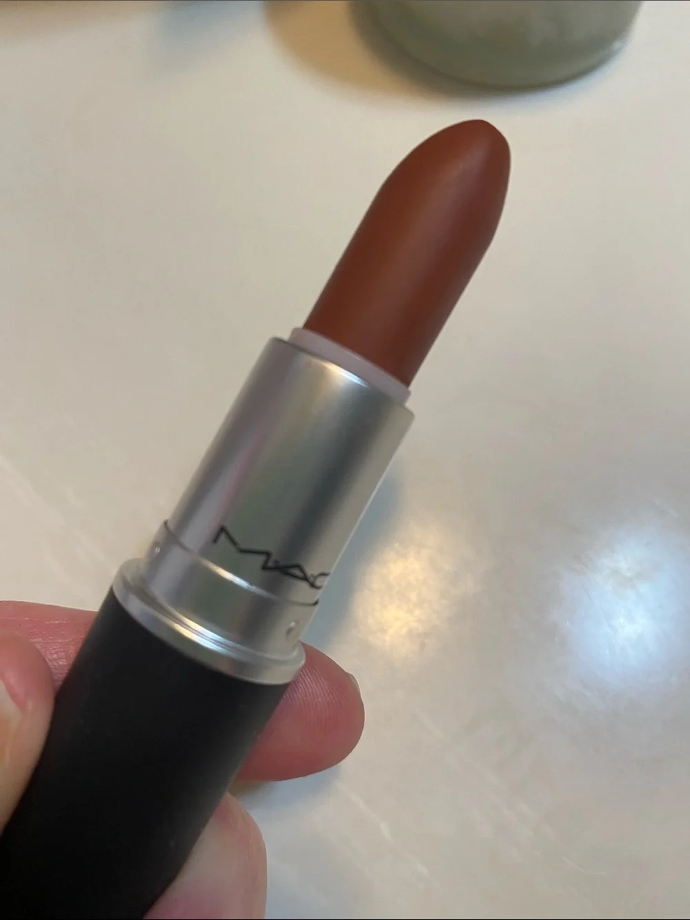 MAC- Marakesh-Mere- Powder Kiss lipstick